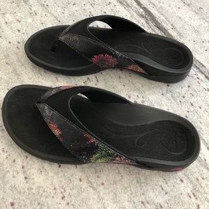 Aveo Balboa Flower Flip Flops 8 Neutral(Regular)